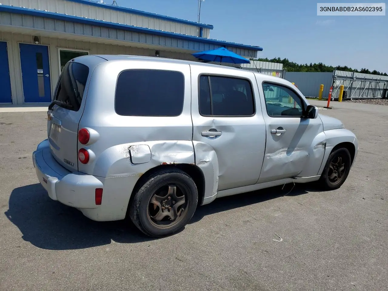 2010 Chevrolet Hhr Lt VIN: 3GNBABDB2AS602395 Lot: 60195256