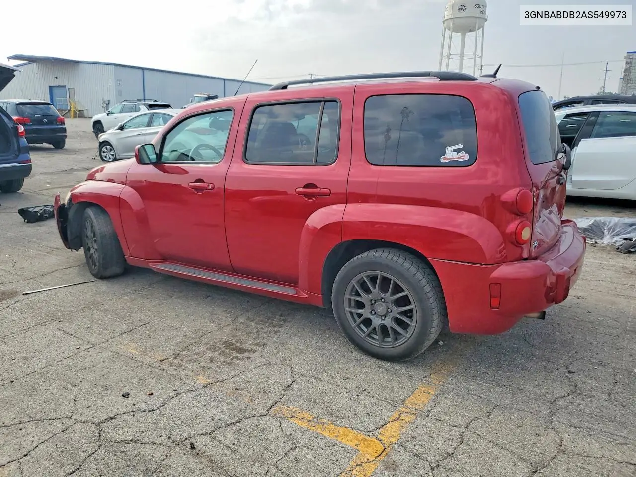2010 Chevrolet Hhr Lt VIN: 3GNBABDB2AS549973 Lot: 61348736