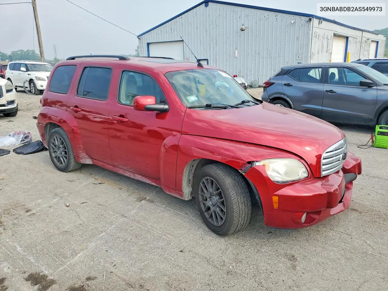 2010 Chevrolet Hhr Lt VIN: 3GNBABDB2AS549973 Lot: 61348736