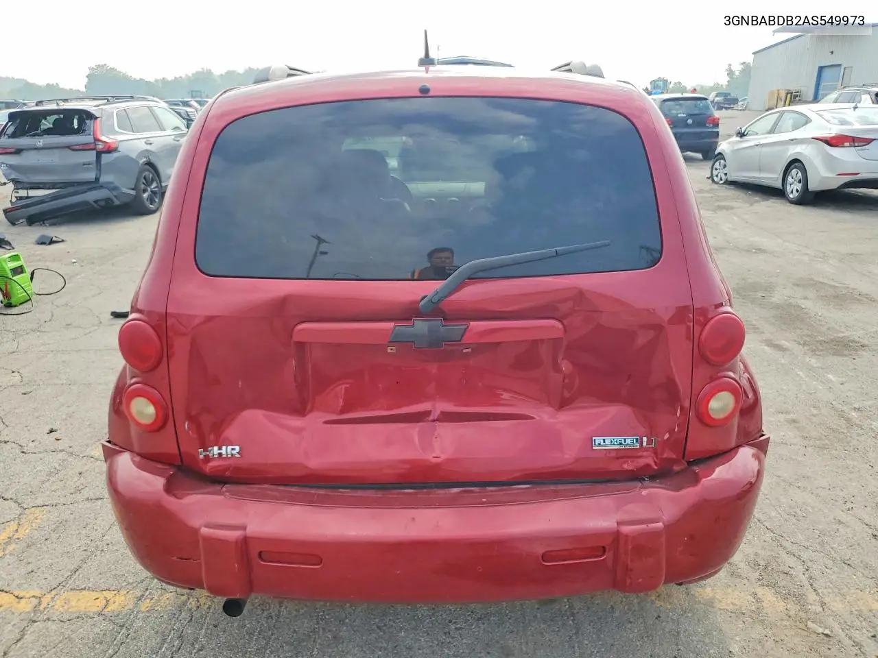 2010 Chevrolet Hhr Lt VIN: 3GNBABDB2AS549973 Lot: 61348736