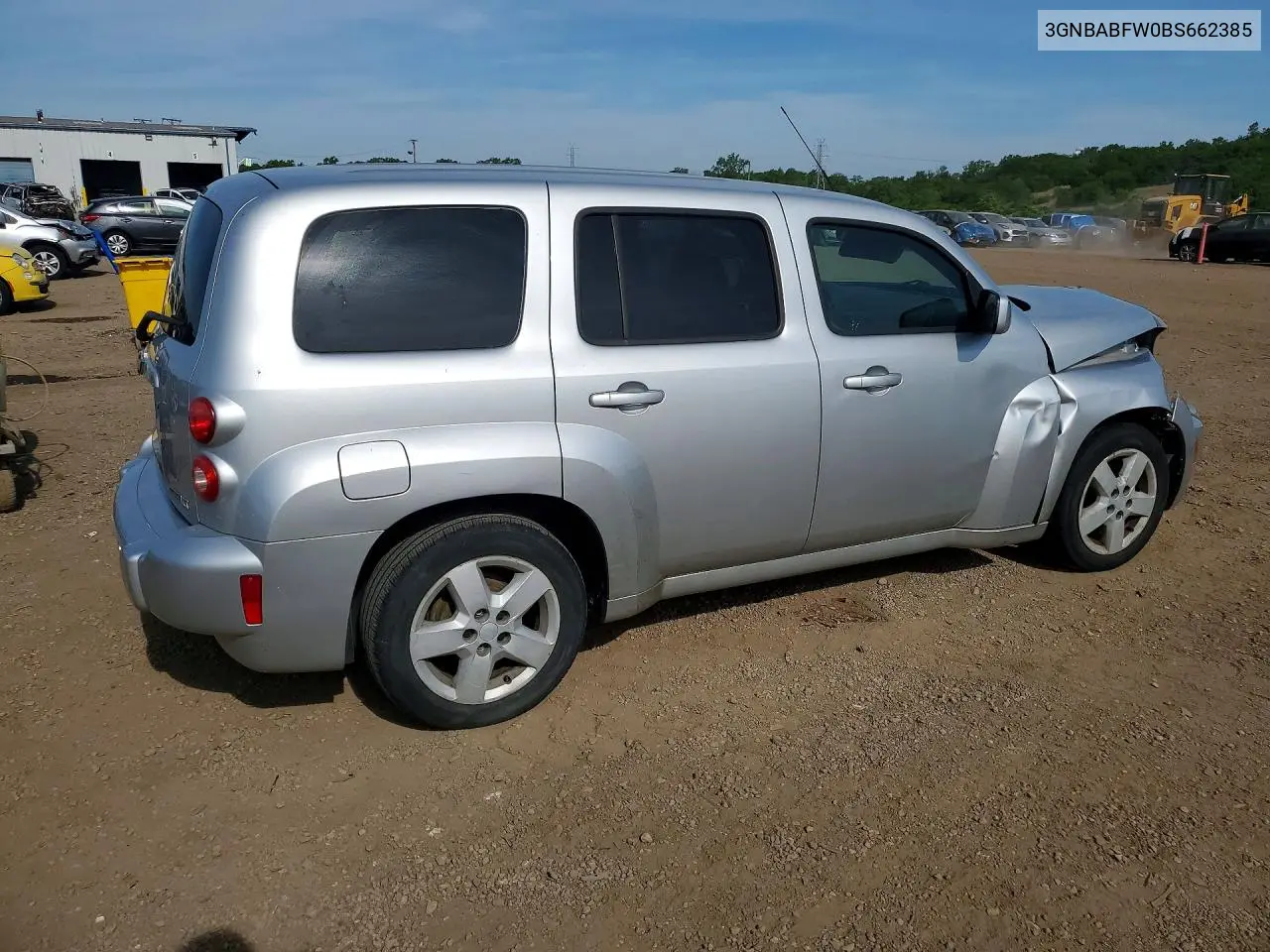 2011 Chevrolet Hhr Lt VIN: 3GNBABFW0BS662385 Lot: 55646846