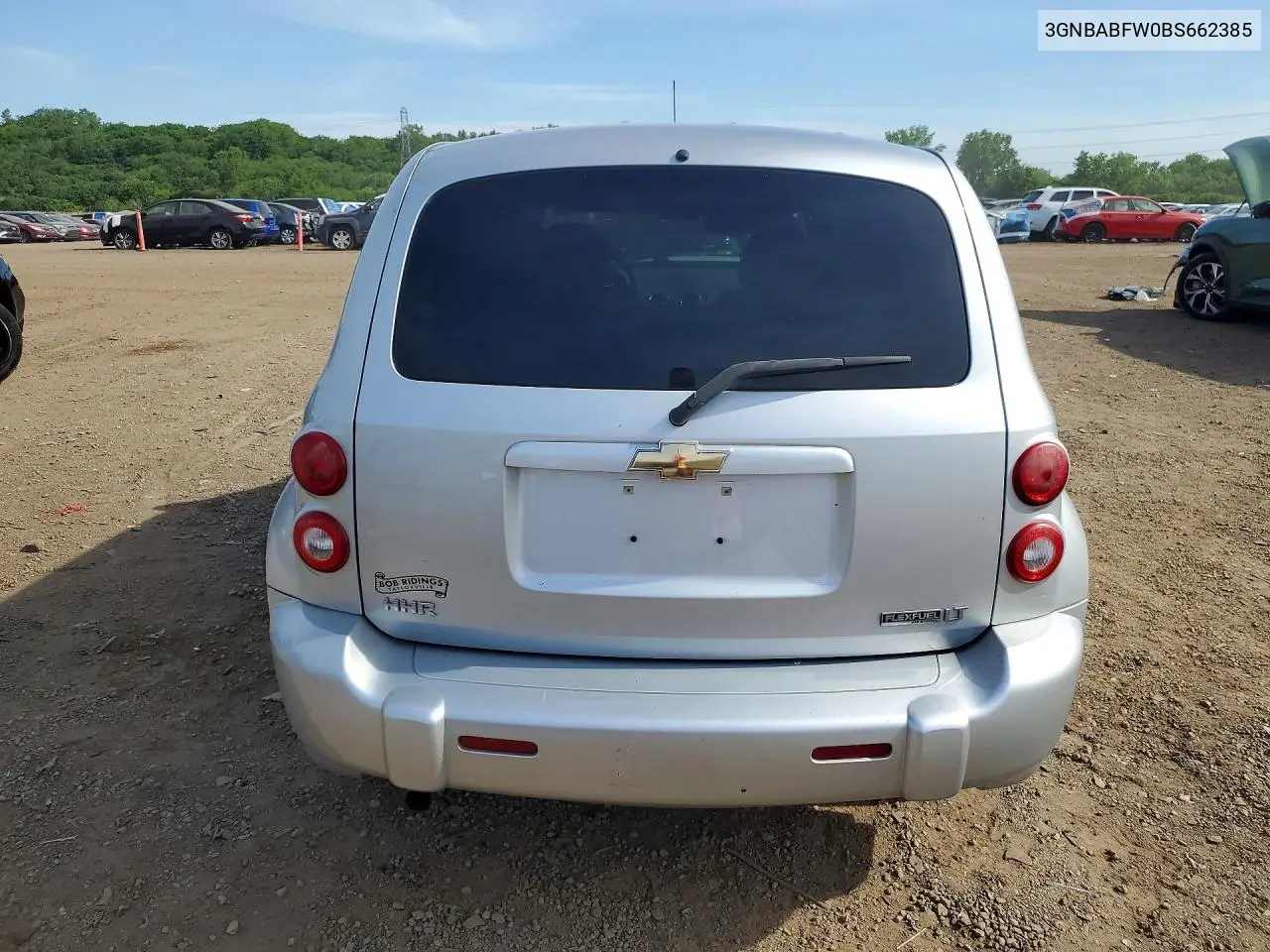 2011 Chevrolet Hhr Lt VIN: 3GNBABFW0BS662385 Lot: 55646846