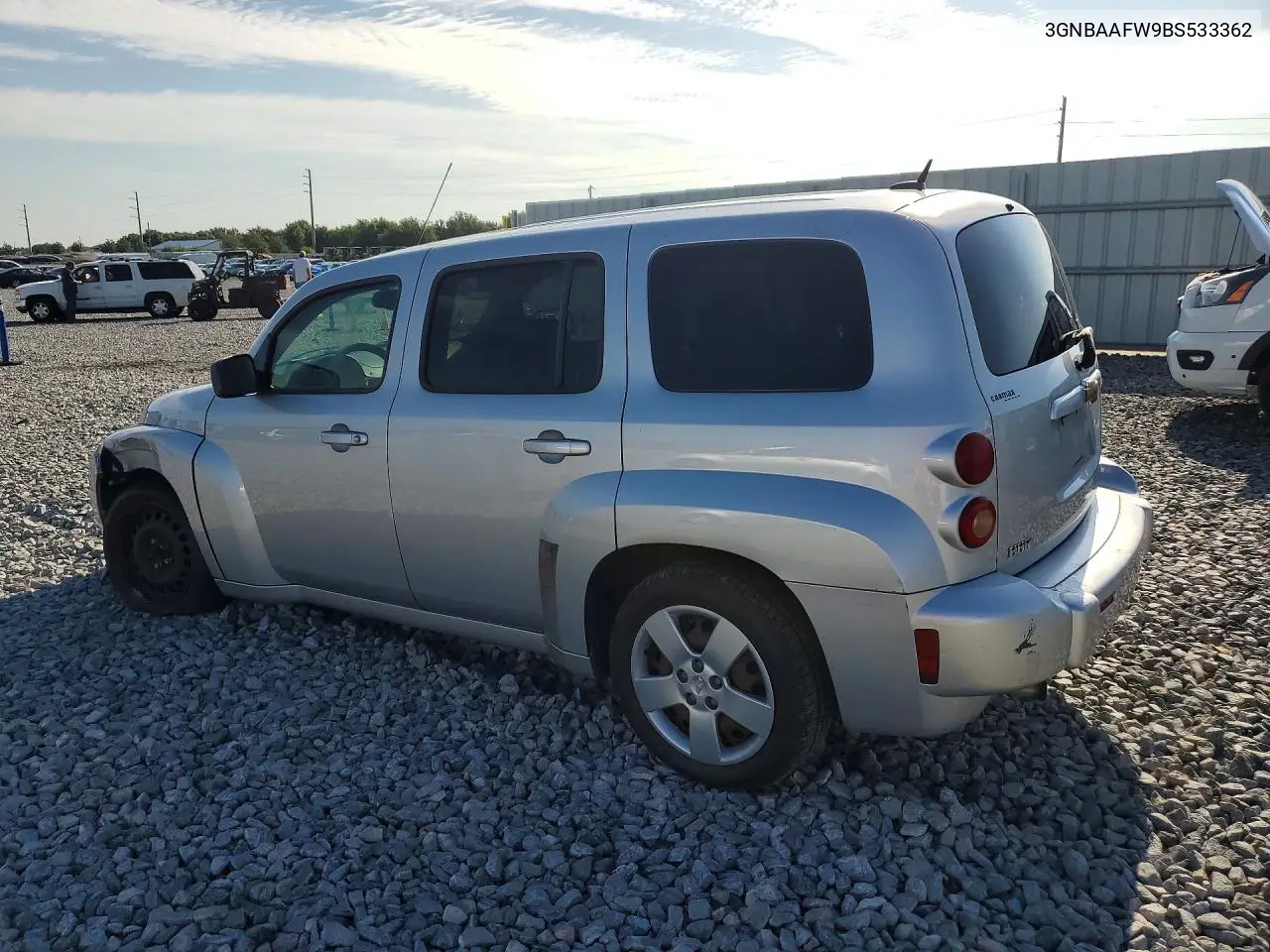 2011 Chevrolet Hhr Ls VIN: 3GNBAAFW9BS533362 Lot: 57155666