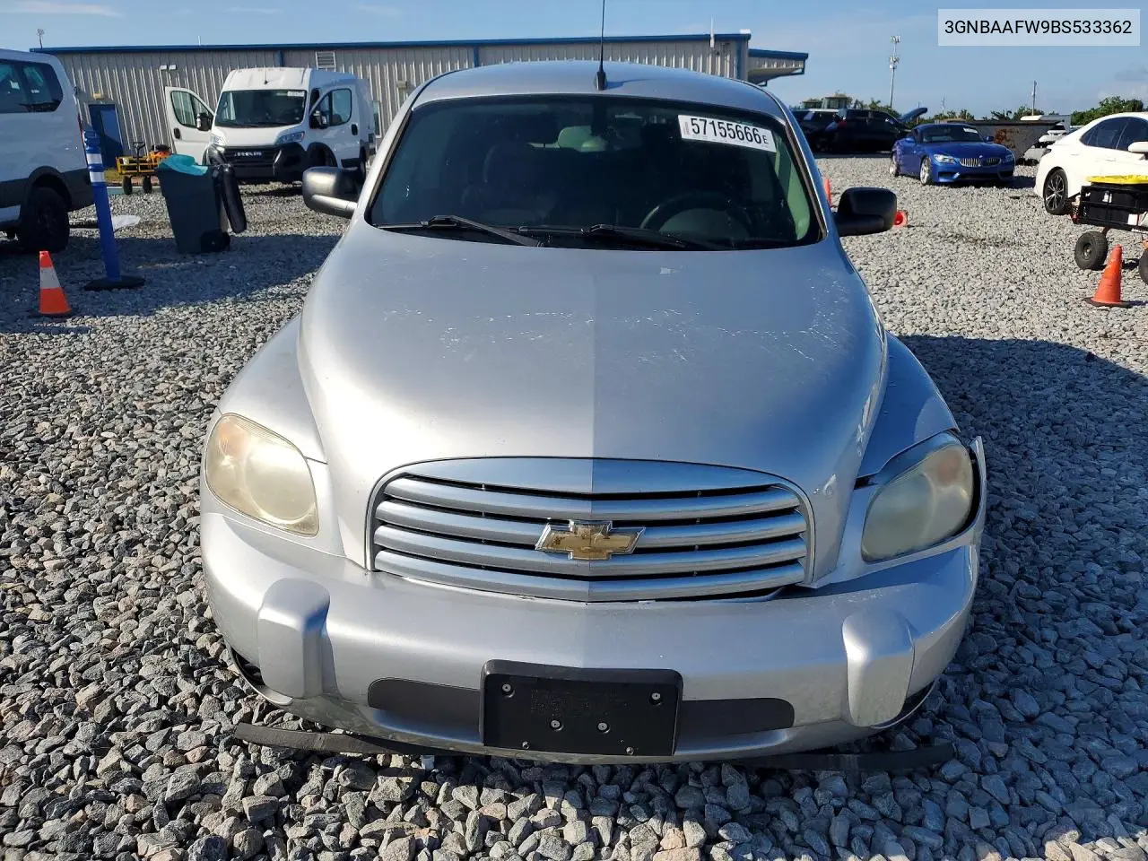 2011 Chevrolet Hhr Ls VIN: 3GNBAAFW9BS533362 Lot: 57155666