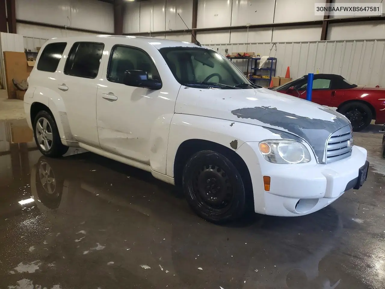 2011 Chevrolet Hhr Ls VIN: 3GNBAAFWXBS647581 Lot: 58546196