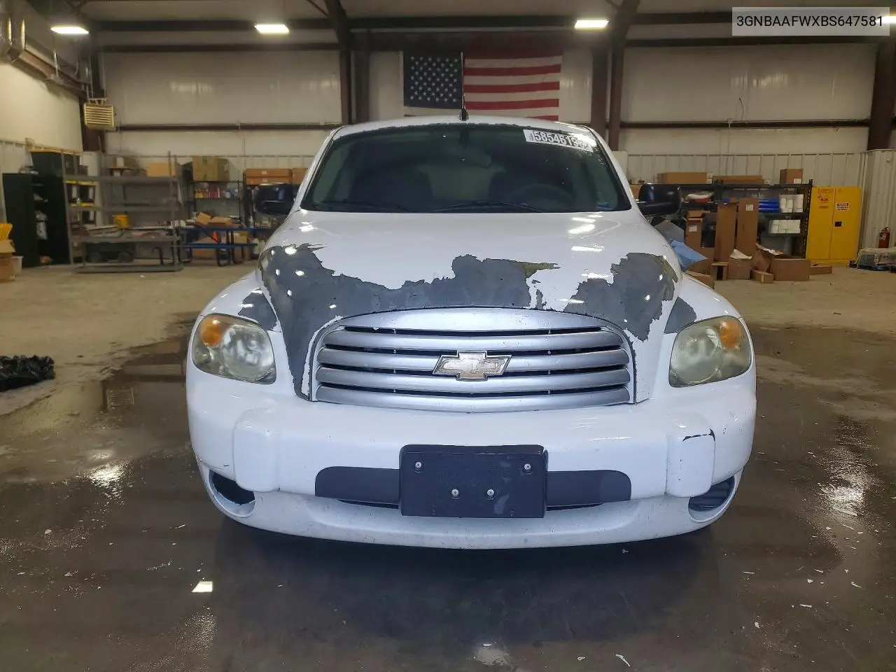 2011 Chevrolet Hhr Ls VIN: 3GNBAAFWXBS647581 Lot: 58546196
