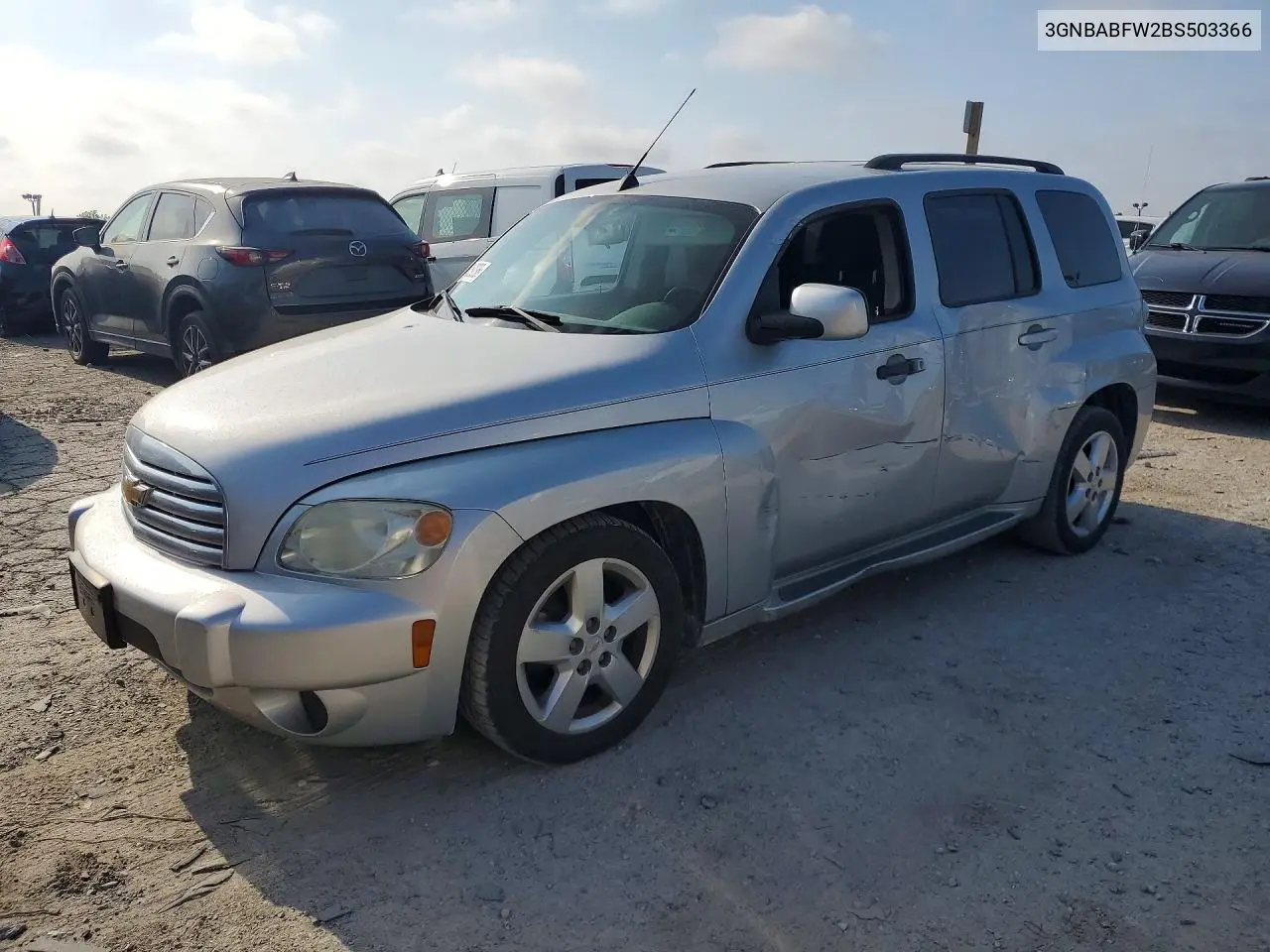 2011 Chevrolet Hhr Lt VIN: 3GNBABFW2BS503366 Lot: 60359236