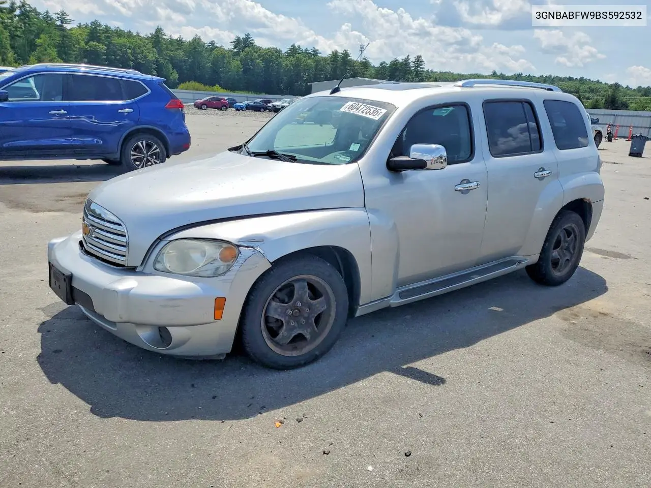 2011 Chevrolet Hhr Lt VIN: 3GNBABFW9BS592532 Lot: 60472636