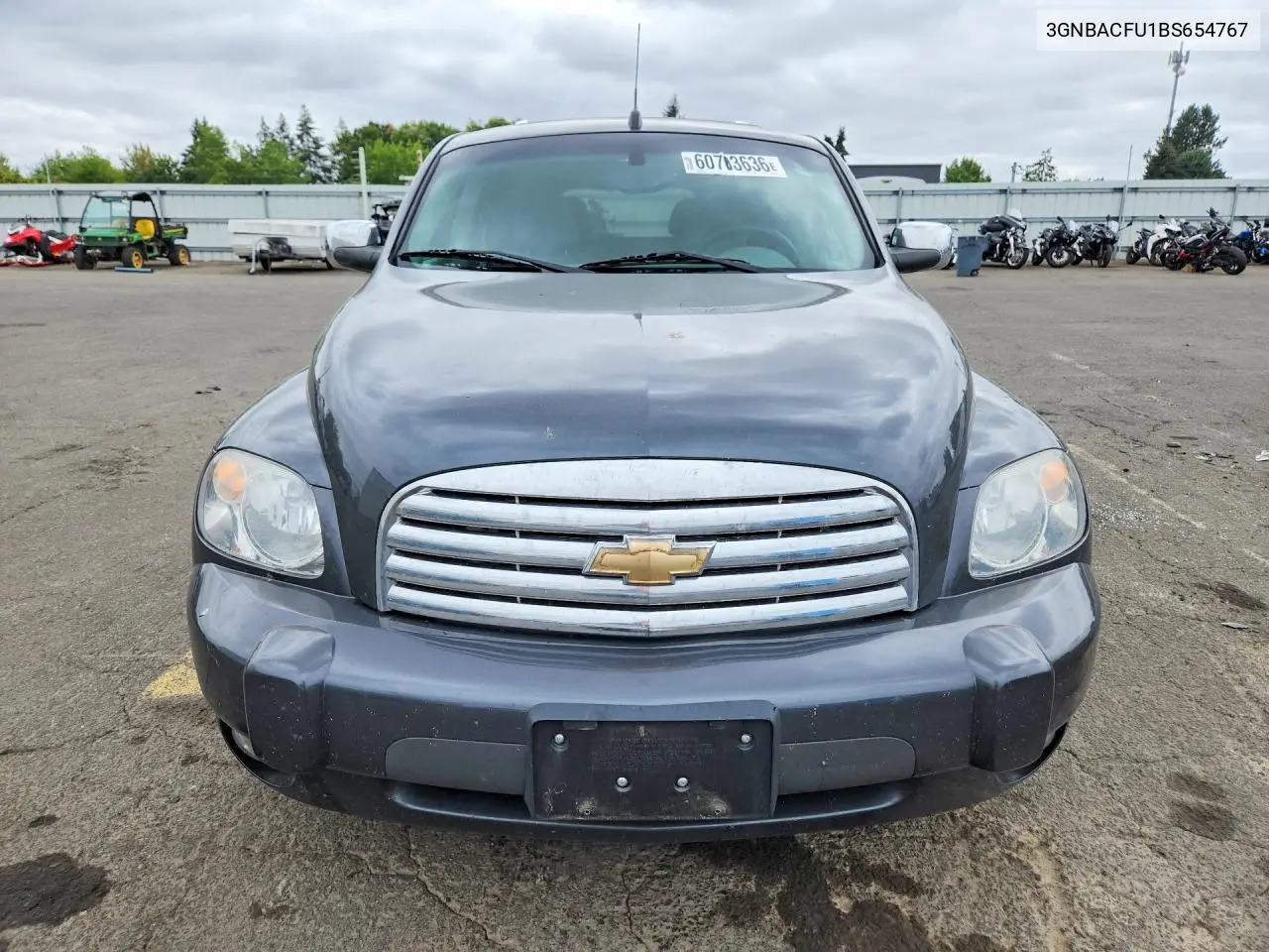 2011 Chevrolet Hhr Lt VIN: 3GNBACFU1BS654767 Lot: 60703636