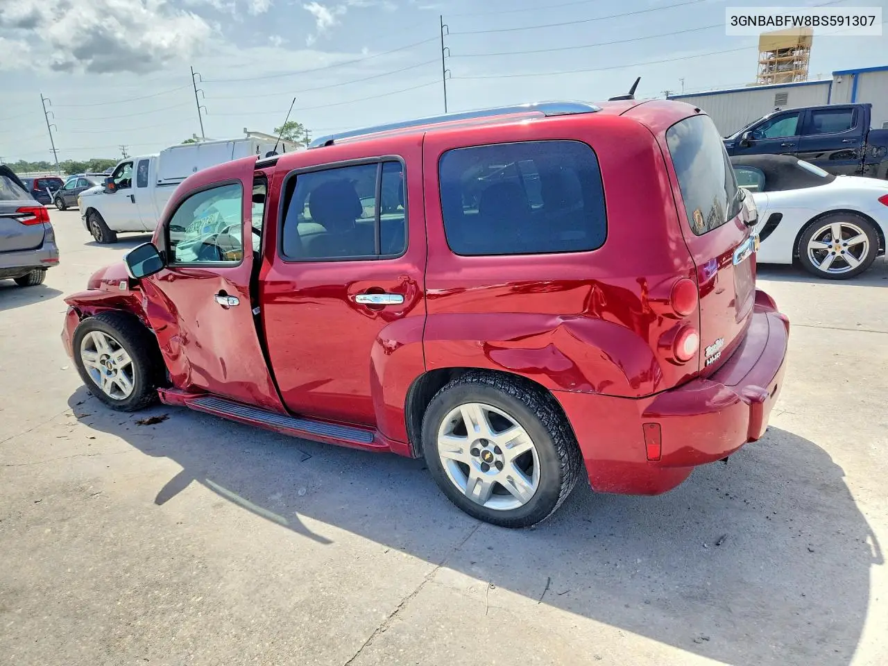 2011 Chevrolet Hhr Lt VIN: 3GNBABFW8BS591307 Lot: 61007936