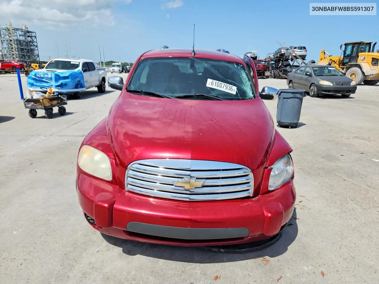 2011 Chevrolet Hhr Lt VIN: 3GNBABFW8BS591307 Lot: 61007936