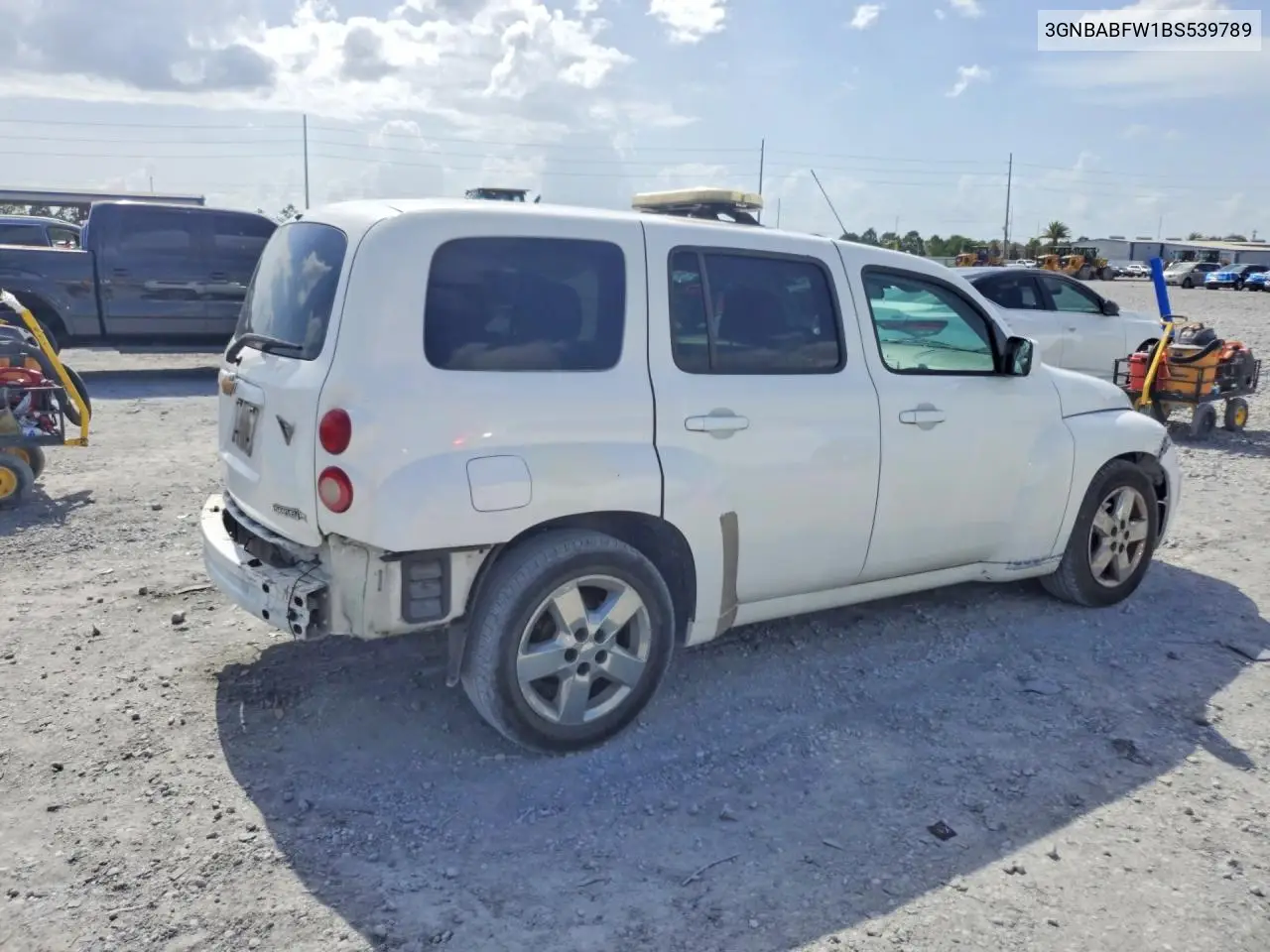 2011 Chevrolet Hhr Lt VIN: 3GNBABFW1BS539789 Lot: 62124456