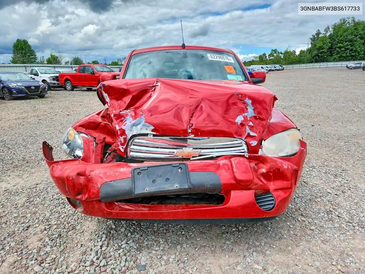 2011 Chevrolet Hhr Lt VIN: 3GNBABFW3BS617733 Lot: 62290076