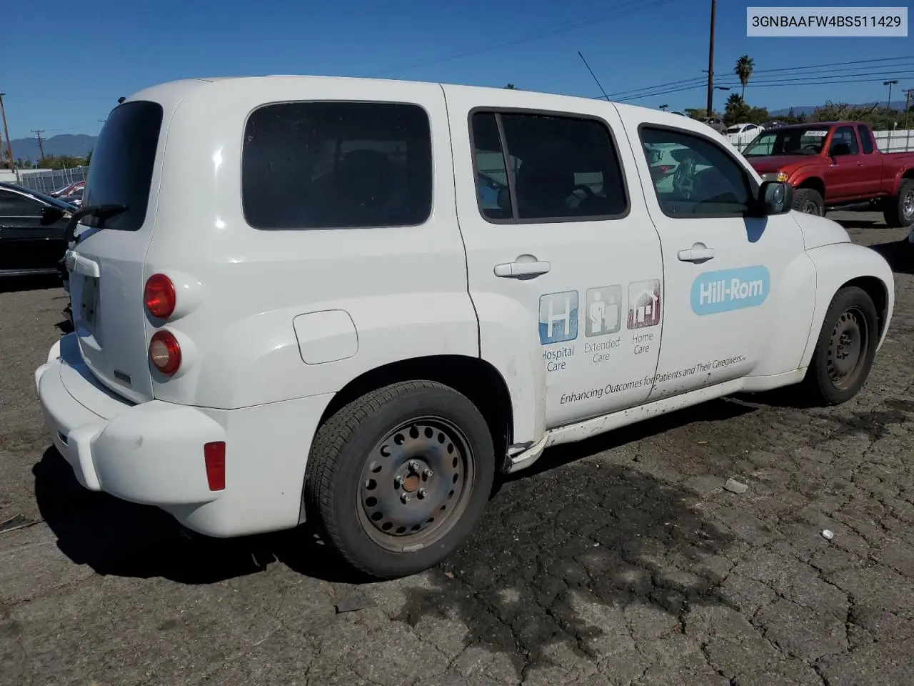 3GNBAAFW4BS511429 2011 Chevrolet Hhr Ls