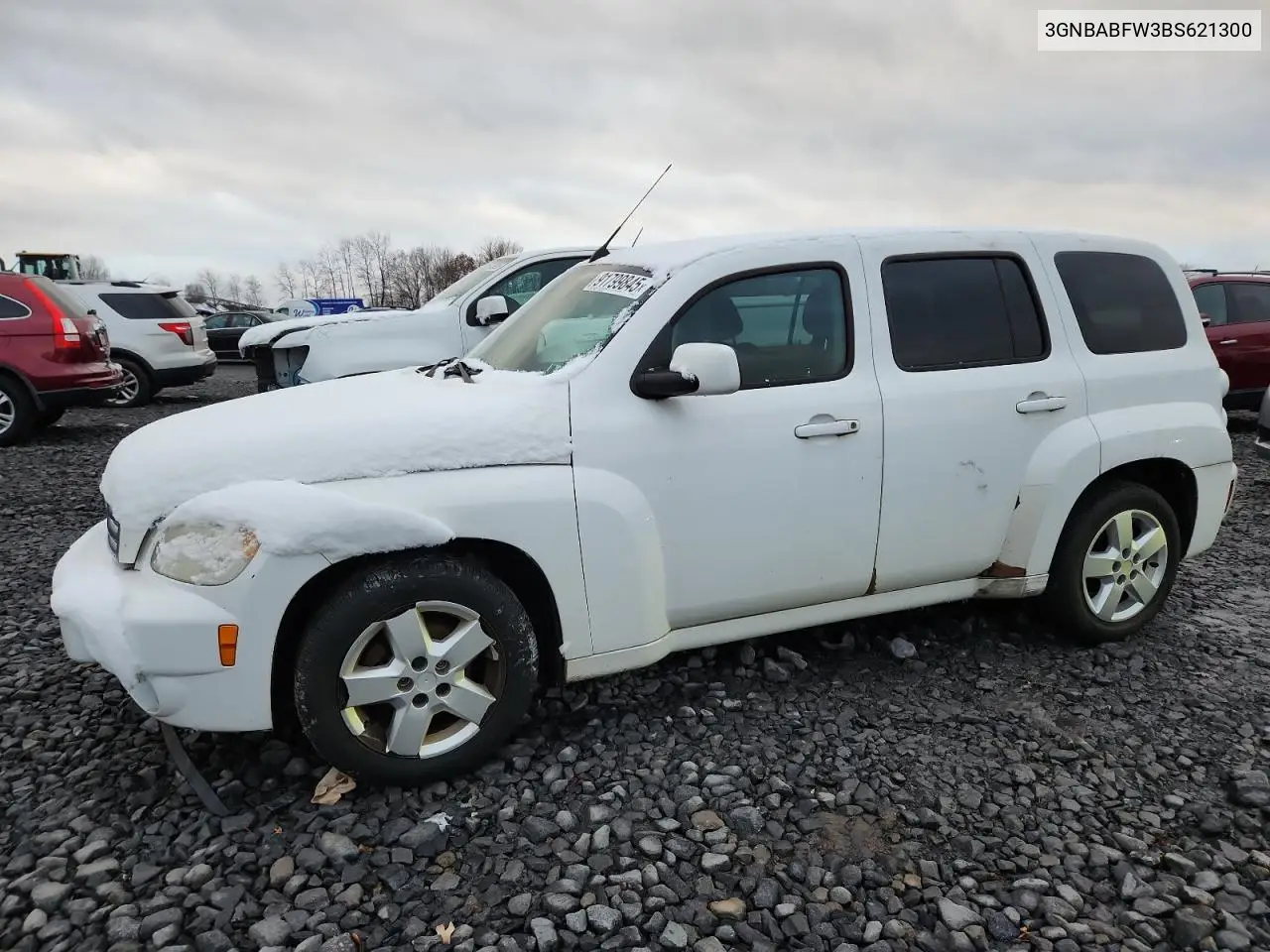 3GNBABFW3BS621300 2011 Chevrolet Hhr Lt