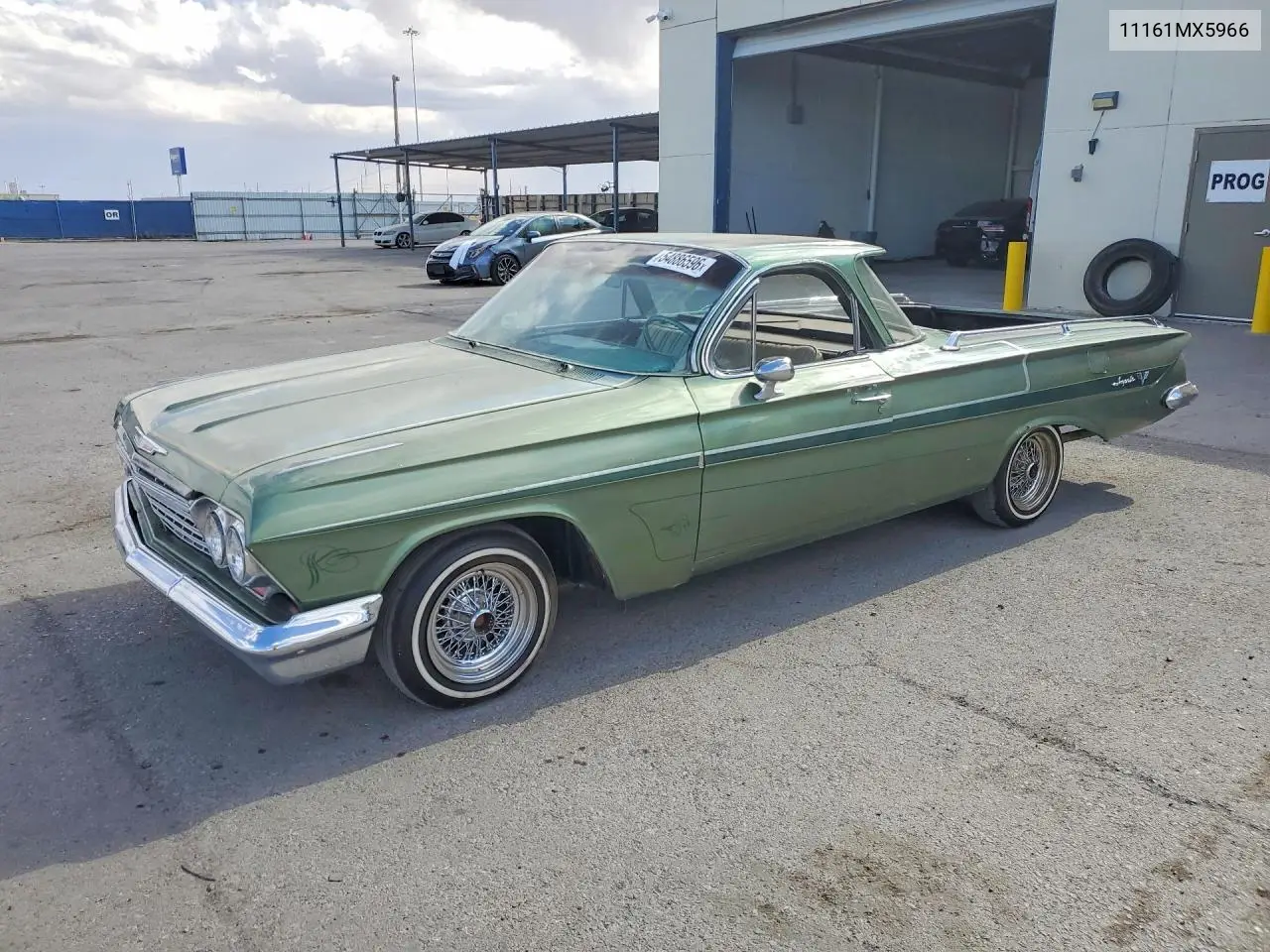 1961 Chevrolet El Camino VIN: 11161MX5966 Lot: 54886596