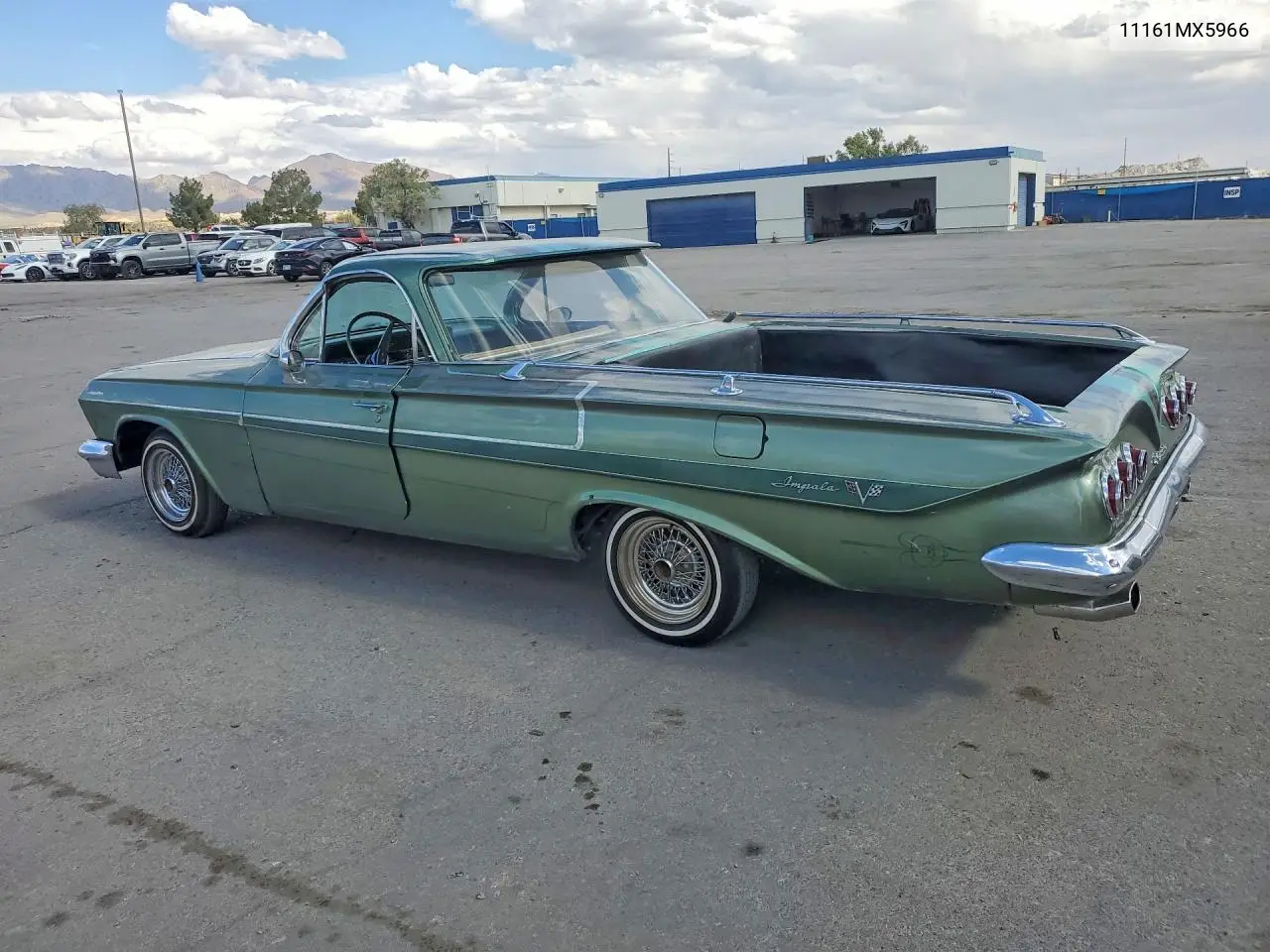 1961 Chevrolet El Camino VIN: 11161MX5966 Lot: 54886596