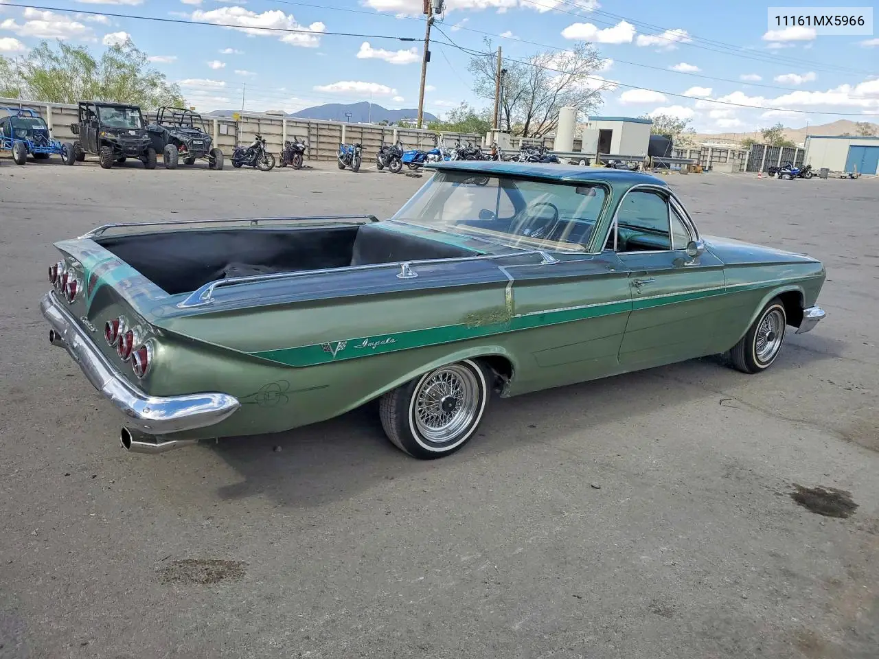 1961 Chevrolet El Camino VIN: 11161MX5966 Lot: 54886596