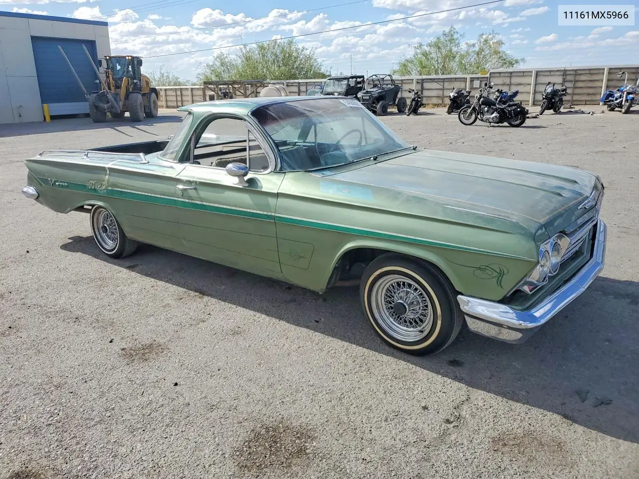 1961 Chevrolet El Camino VIN: 11161MX5966 Lot: 54886596