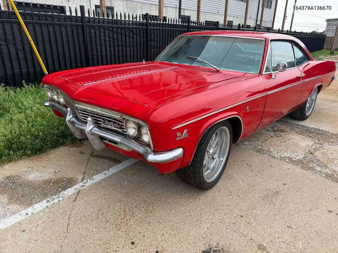 1966 Chevrolet Impala Ss VIN: 164378A136670 Lot: 62004066