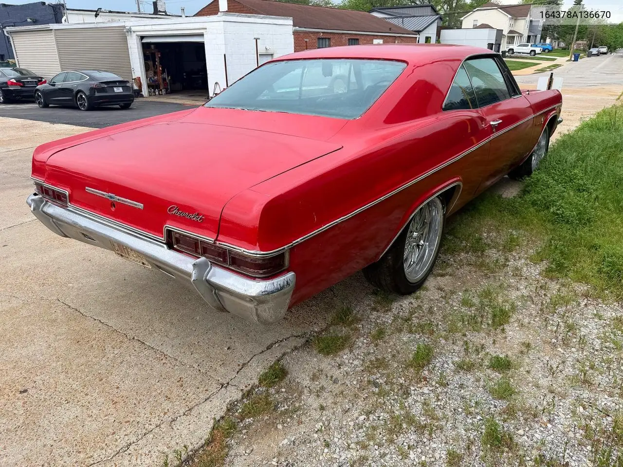 1966 Chevrolet Impala Ss VIN: 164378A136670 Lot: 62004066