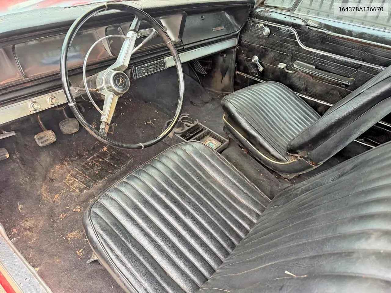 1966 Chevrolet Impala Ss VIN: 164378A136670 Lot: 62004066