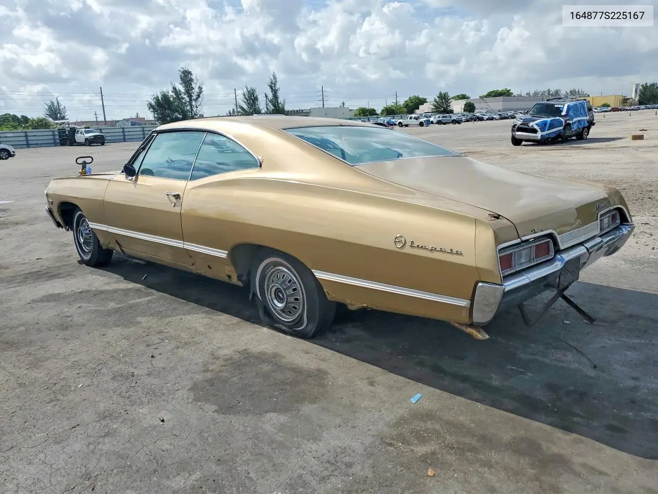 1967 Chevrolet Impala VIN: 164877S225167 Lot: 58514376
