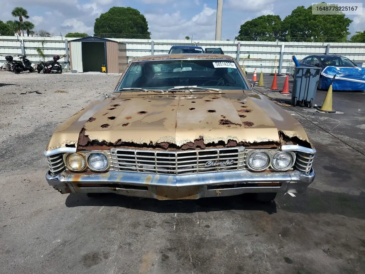 1967 Chevrolet Impala VIN: 164877S225167 Lot: 58514376