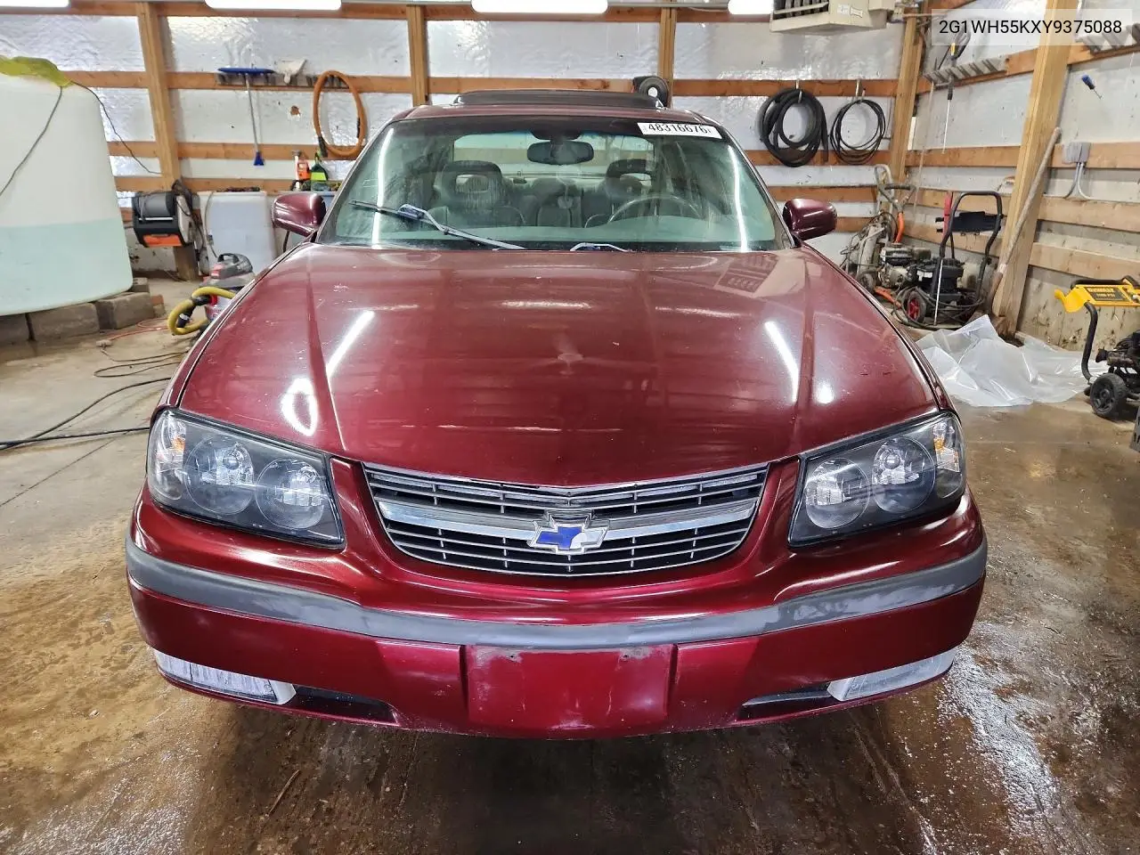 2000 Chevrolet Impala Ls VIN: 2G1WH55KXY9375088 Lot: 48316676