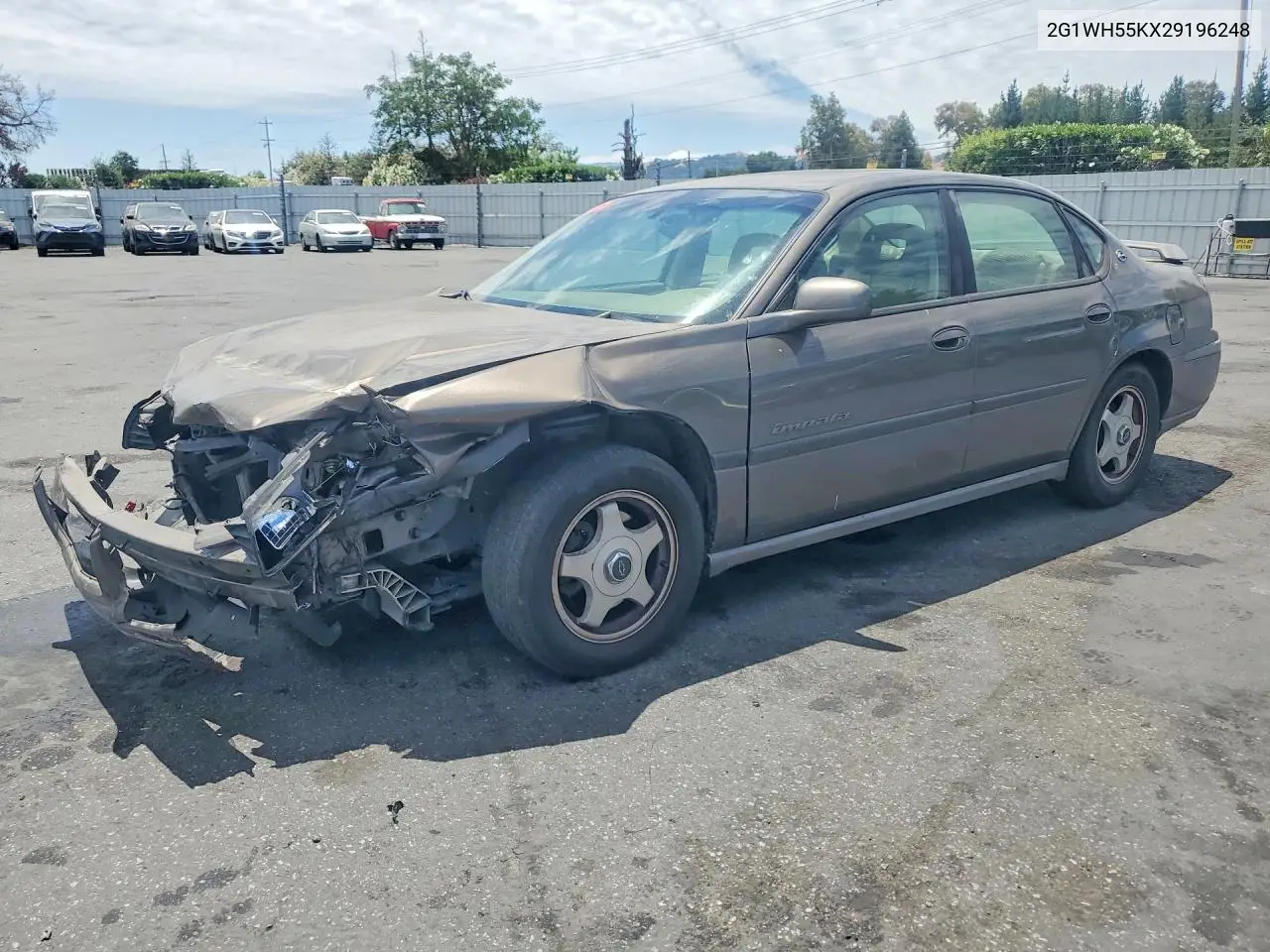2002 Chevrolet Impala Ls VIN: 2G1WH55KX29196248 Lot: 59187206