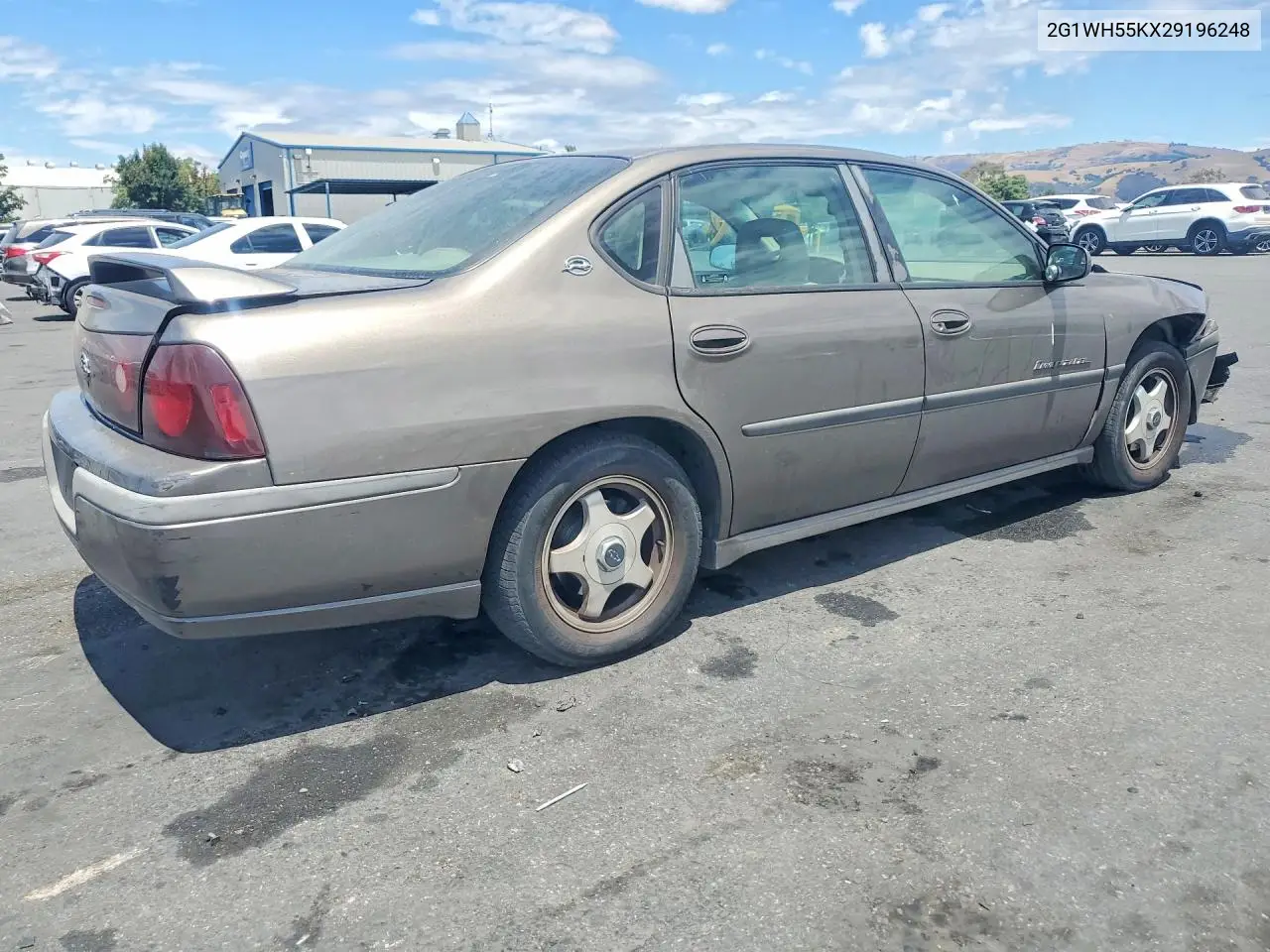 2002 Chevrolet Impala Ls VIN: 2G1WH55KX29196248 Lot: 59187206