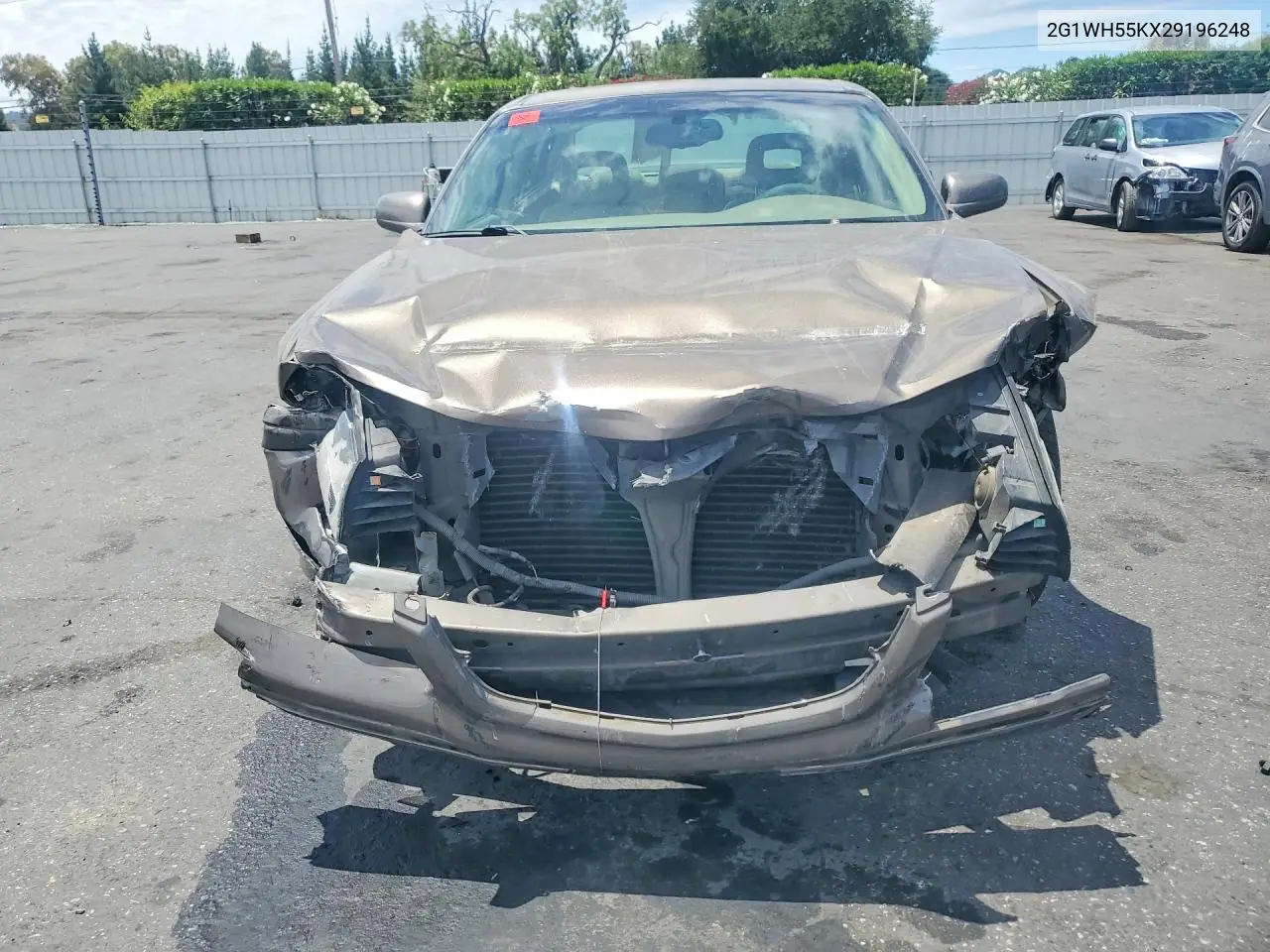 2002 Chevrolet Impala Ls VIN: 2G1WH55KX29196248 Lot: 59187206