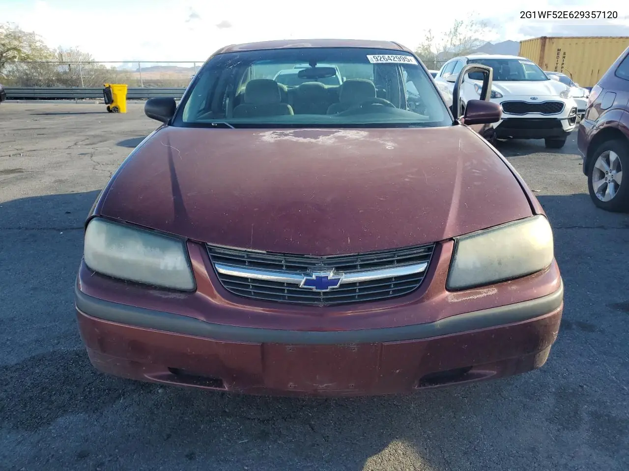 2G1WF52E629357120 2002 Chevrolet Impala