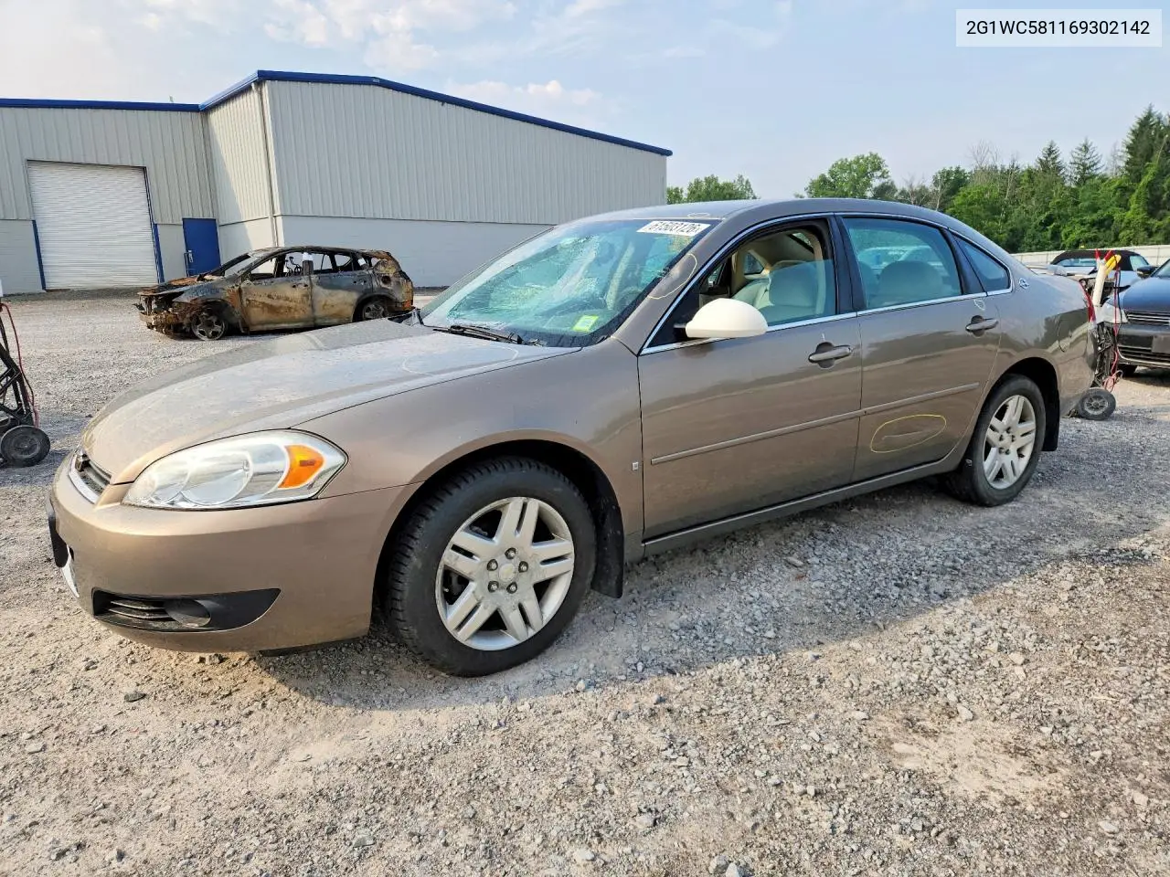 2006 Chevrolet Impala Lt VIN: 2G1WC581169302142 Lot: 61503126