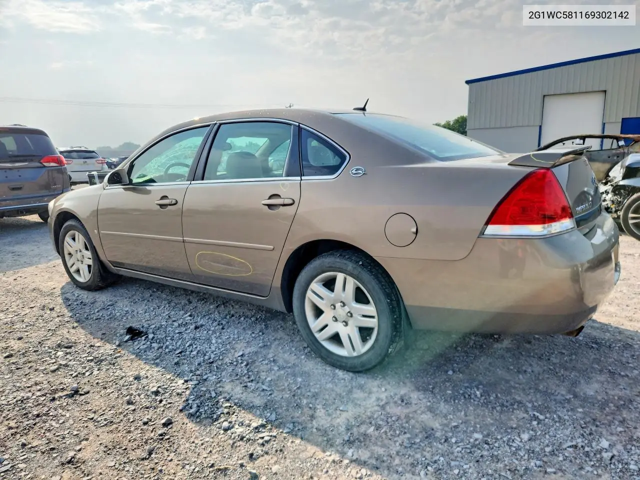 2006 Chevrolet Impala Lt VIN: 2G1WC581169302142 Lot: 61503126