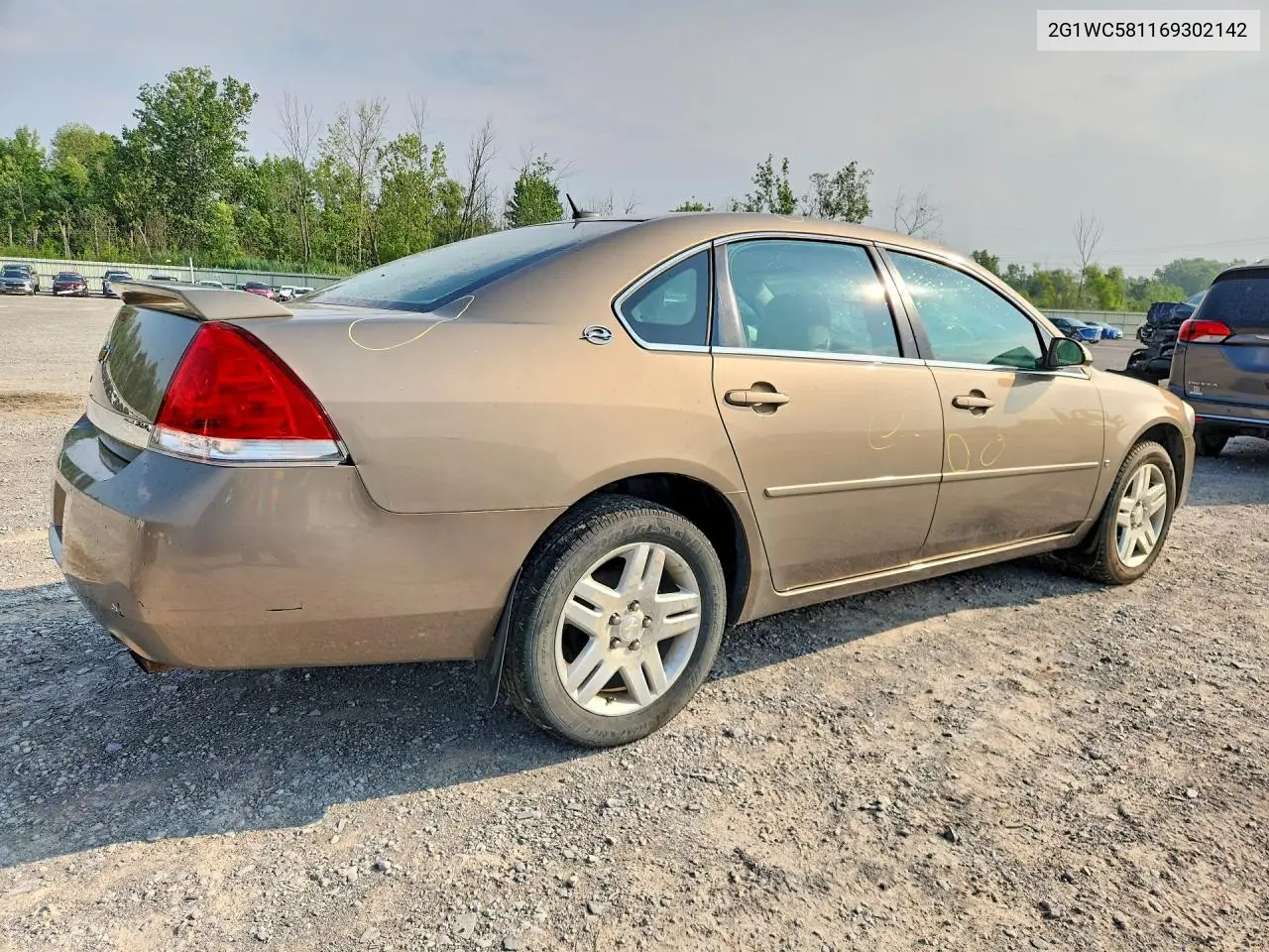 2006 Chevrolet Impala Lt VIN: 2G1WC581169302142 Lot: 61503126