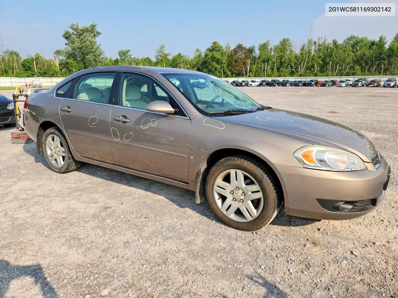 2006 Chevrolet Impala Lt VIN: 2G1WC581169302142 Lot: 61503126