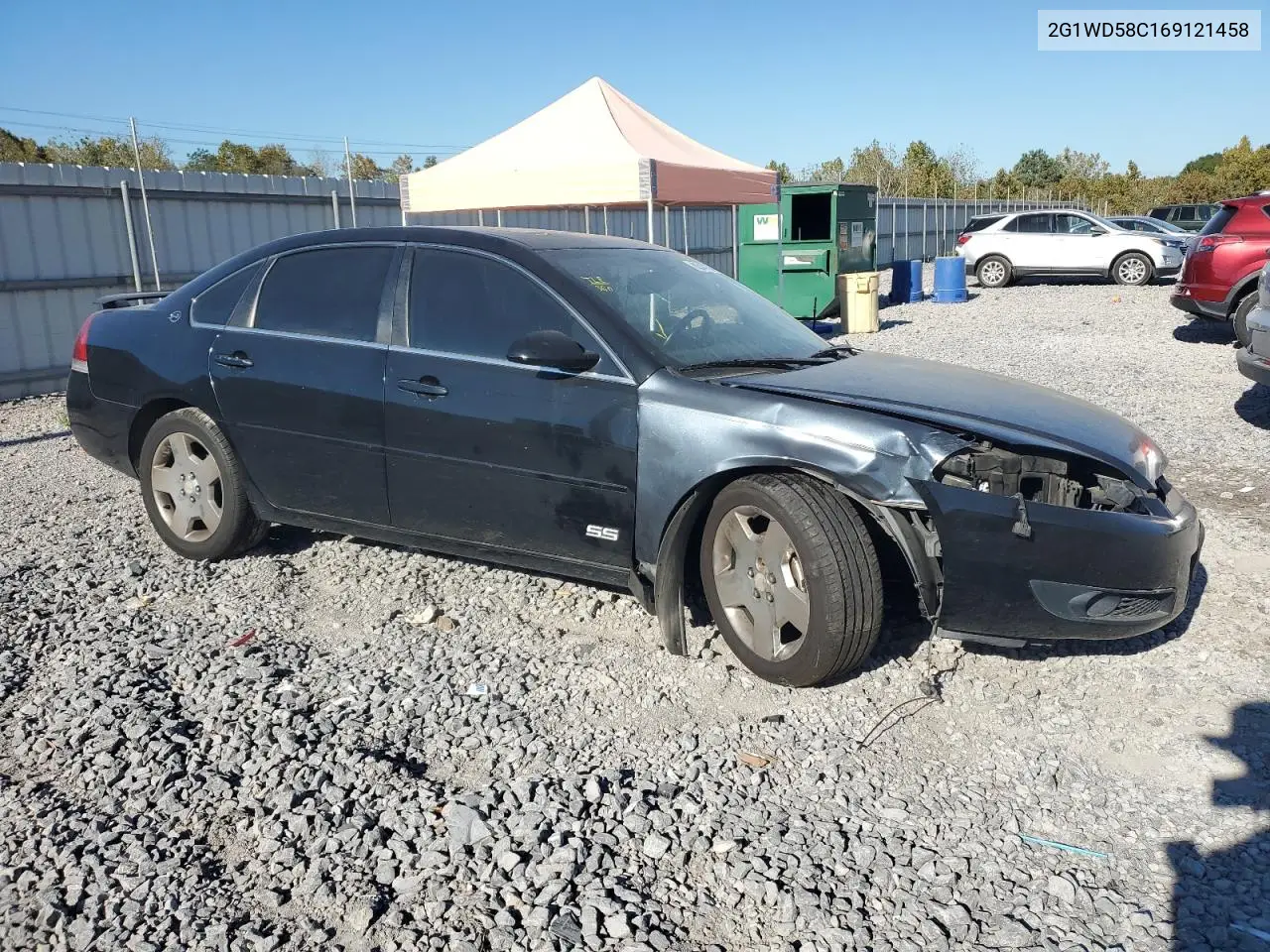 2G1WD58C169121458 2006 Chevrolet Impala Super Sport