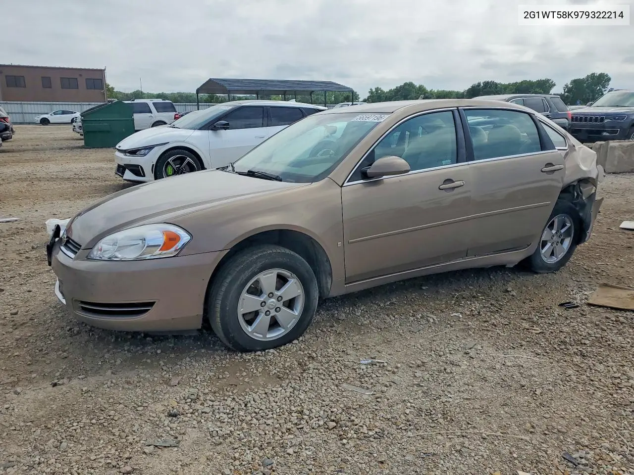 2007 Chevrolet Impala 4D VIN: 2G1WT58K979322214 Lot: 56597196