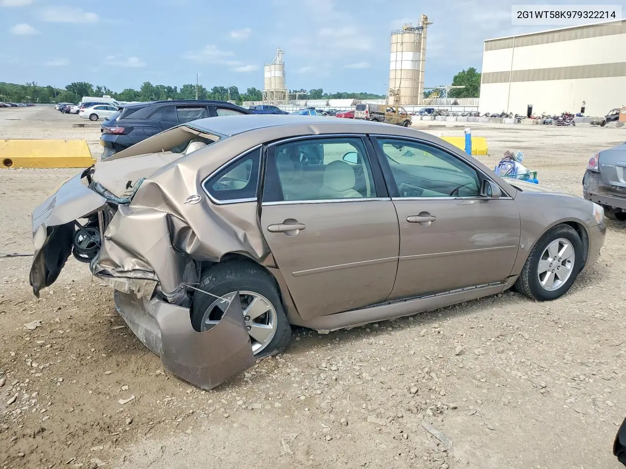2007 Chevrolet Impala 4D VIN: 2G1WT58K979322214 Lot: 56597196