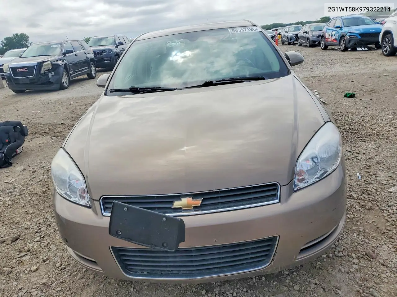 2007 Chevrolet Impala 4D VIN: 2G1WT58K979322214 Lot: 56597196