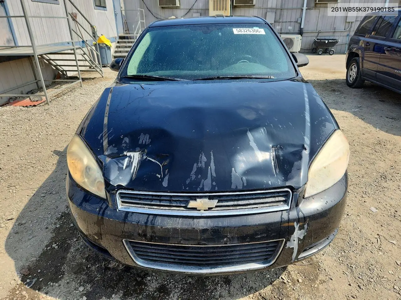 2007 Chevrolet Impala Ls VIN: 2G1WB55K379190185 Lot: 58326306