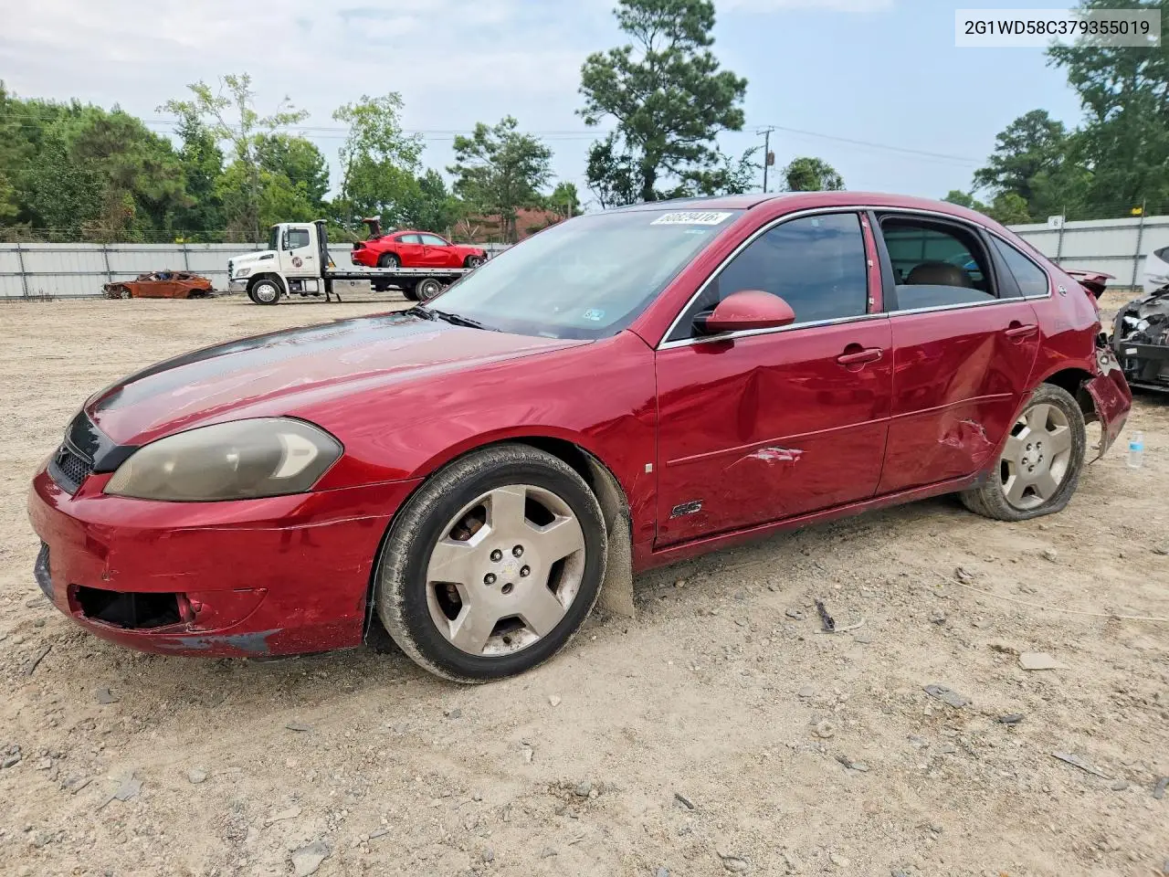2007 Chevrolet Impala Super Sport VIN: 2G1WD58C379355019 Lot: 60829416