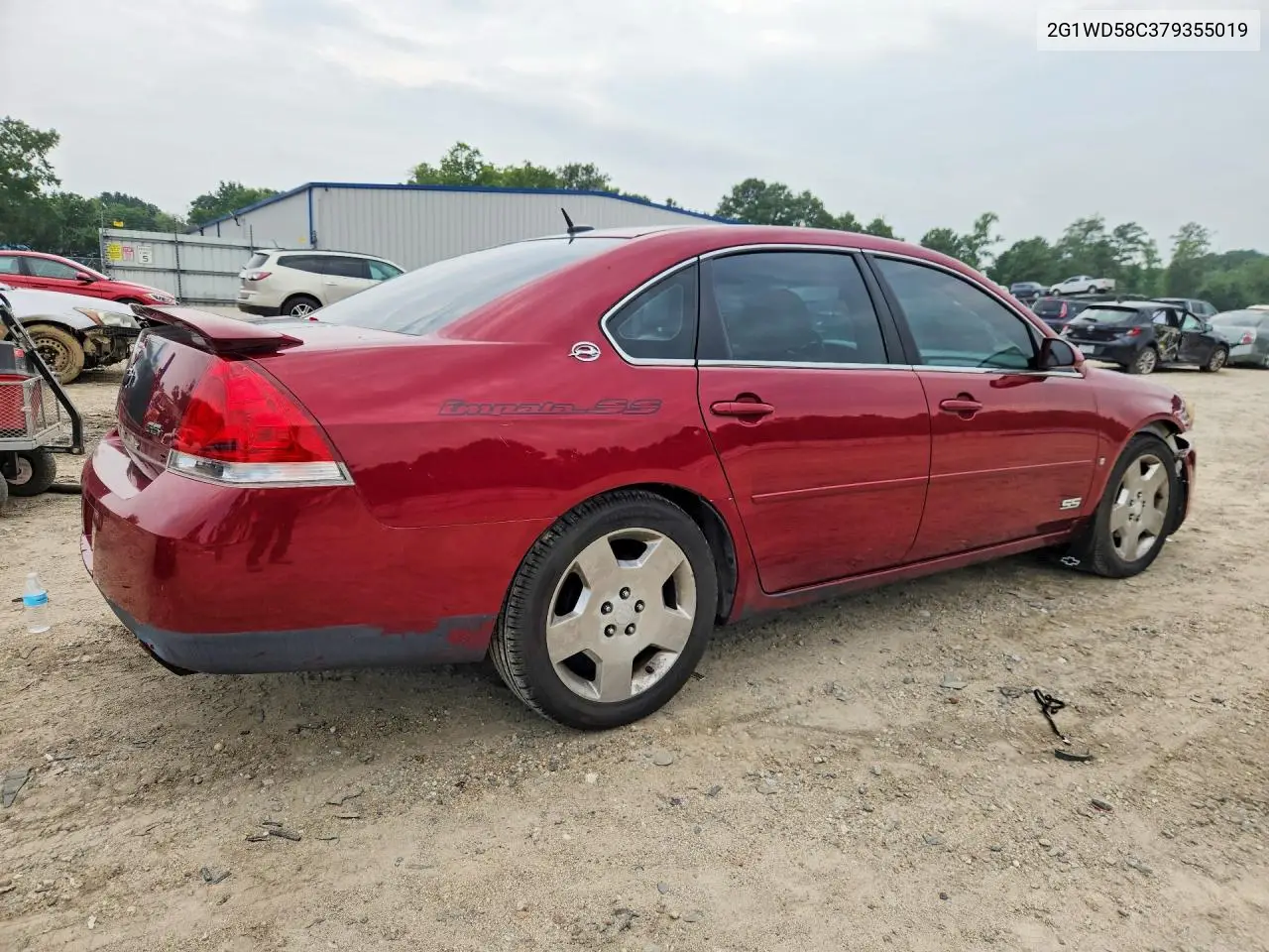 2007 Chevrolet Impala Super Sport VIN: 2G1WD58C379355019 Lot: 60829416