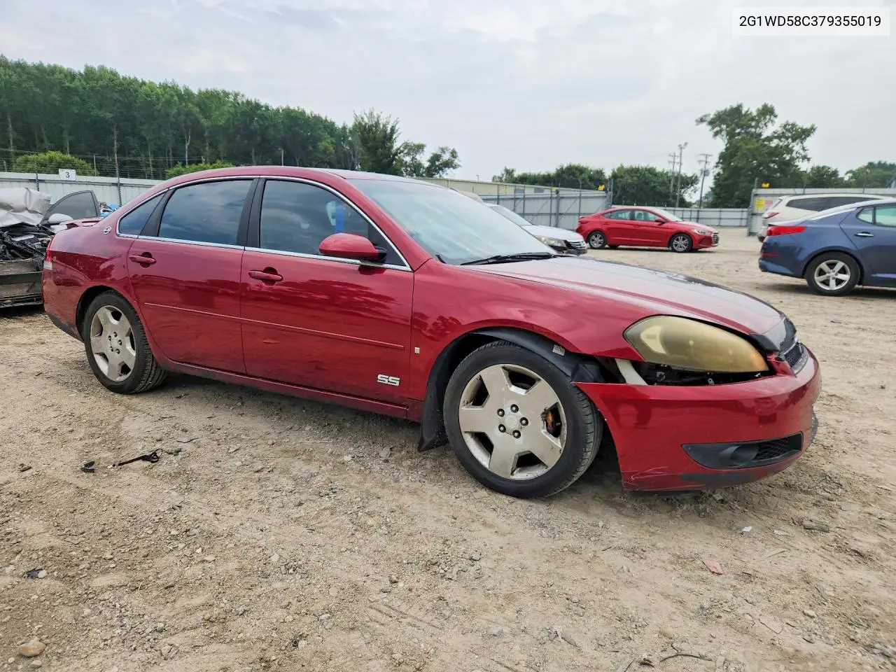 2007 Chevrolet Impala Super Sport VIN: 2G1WD58C379355019 Lot: 60829416