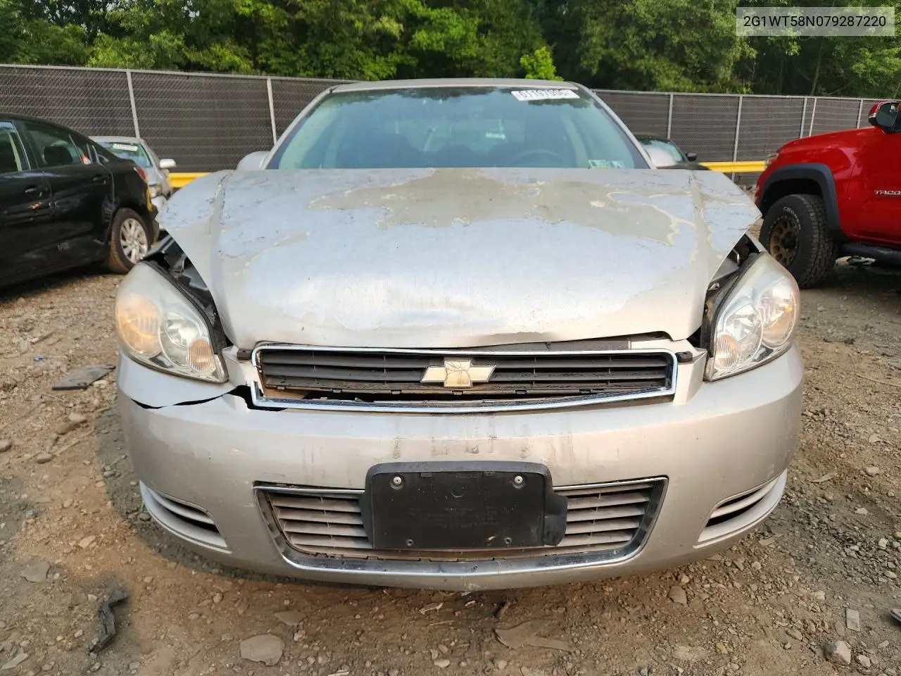 2007 Chevrolet Impala Lt VIN: 2G1WT58N079287220 Lot: 61197006