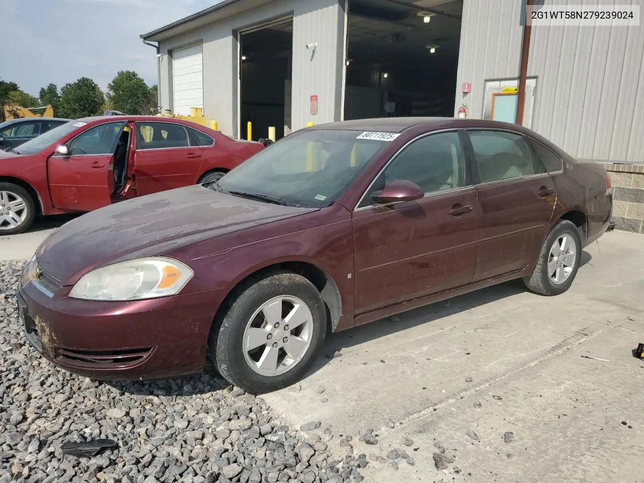 2G1WT58N279239024 2007 Chevrolet Impala
