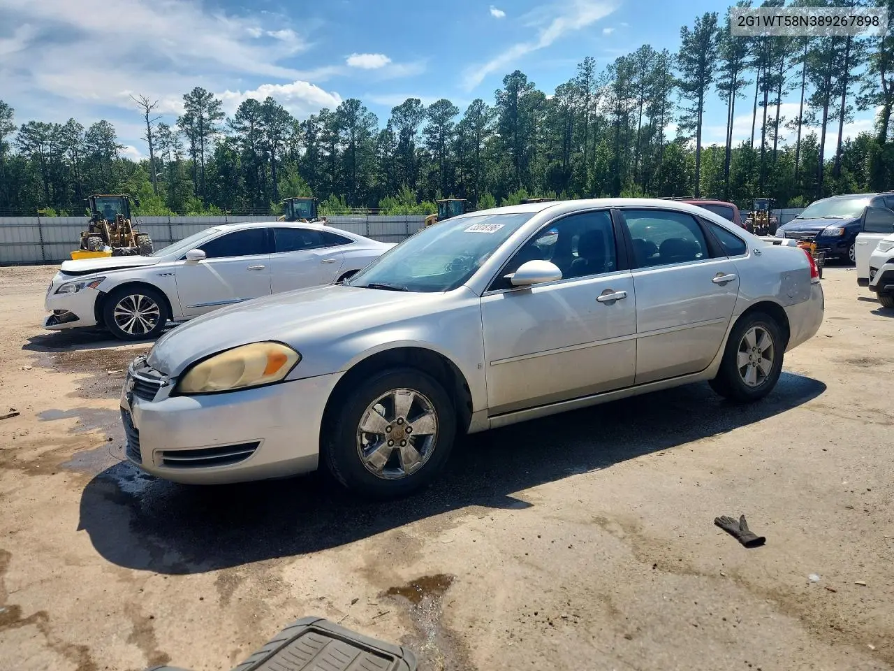 2008 Chevrolet Impala Lt VIN: 2G1WT58N389267898 Lot: 55818196