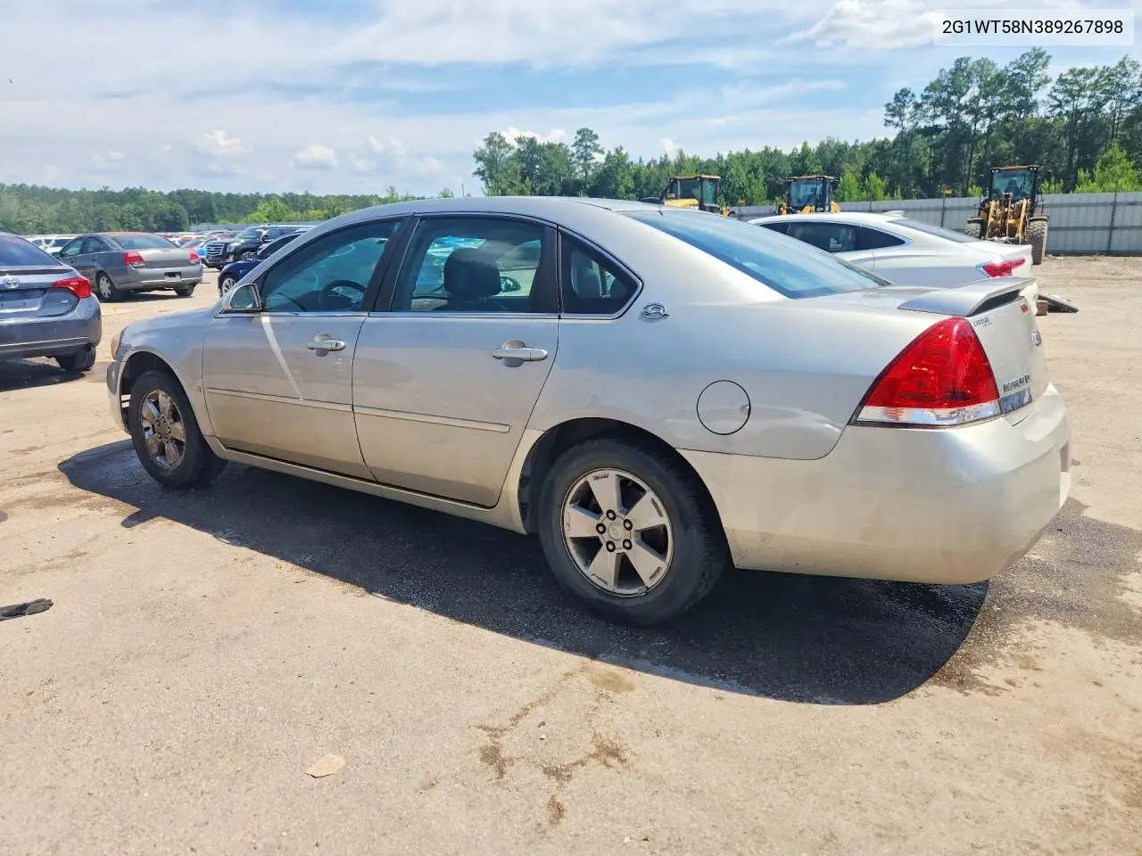 2008 Chevrolet Impala Lt VIN: 2G1WT58N389267898 Lot: 55818196