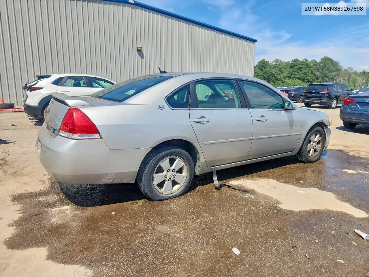 2008 Chevrolet Impala Lt VIN: 2G1WT58N389267898 Lot: 55818196